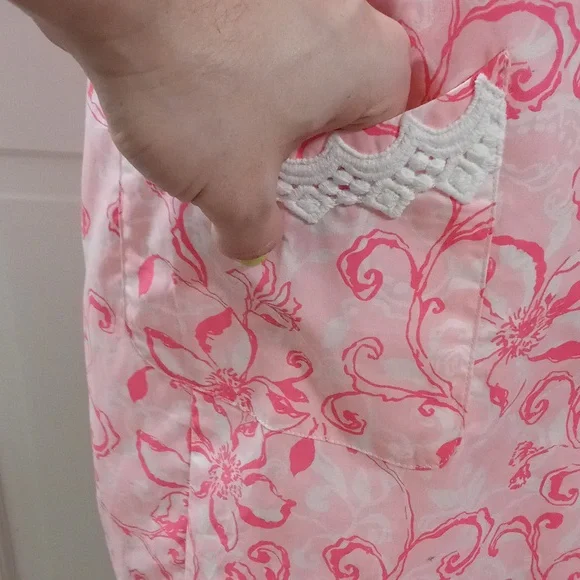 🦩HTF Lilly Pulitzer🦩 - Ginge Shift Dress Romper - Picture 9 of 16